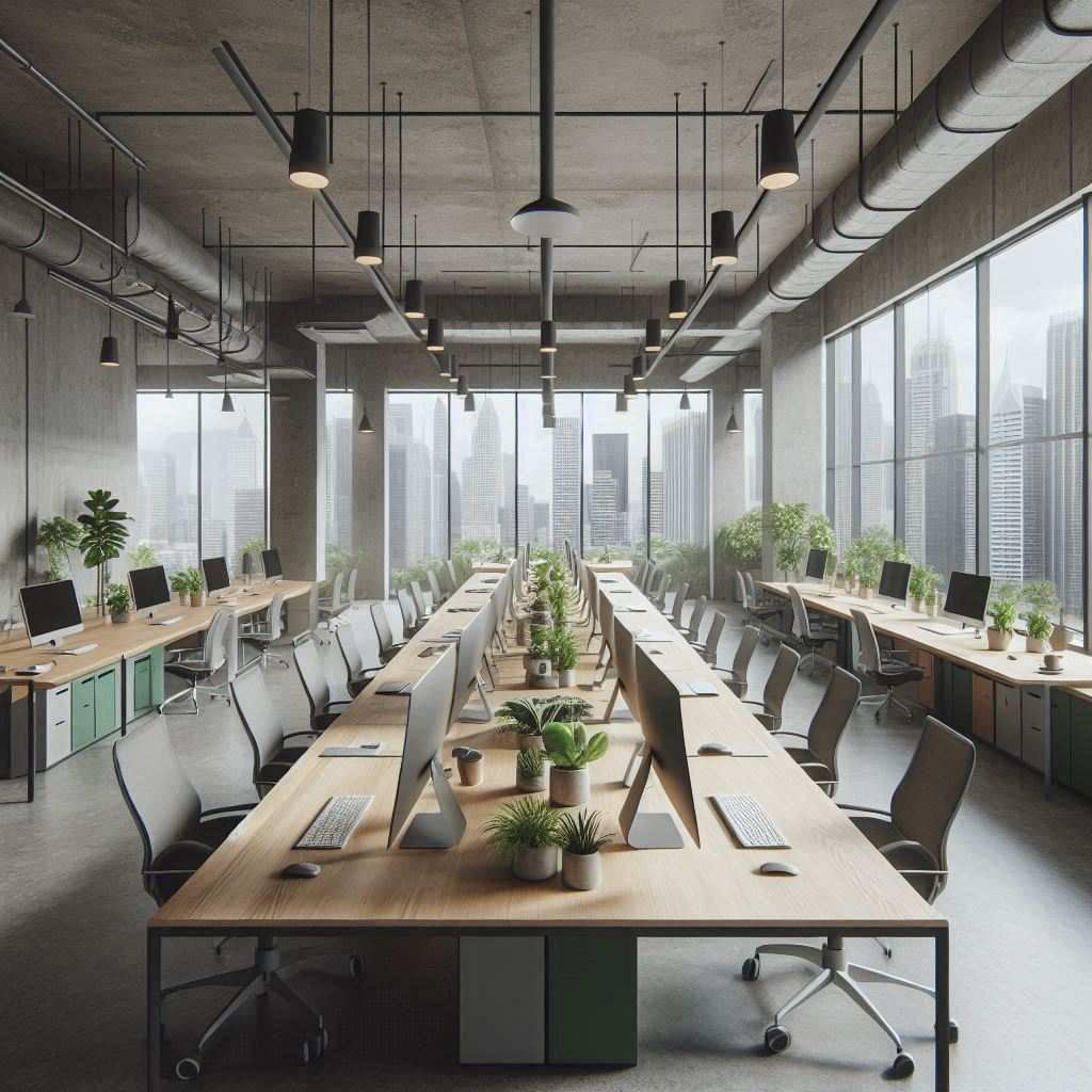 外贸企业面对办公区局部施工应给写字楼办公办公桌椅人体工学增加哪些核查步骤